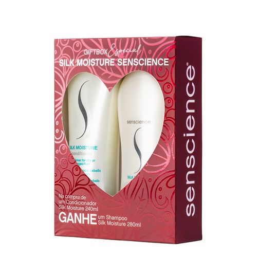 Giftbox Silk Moisture Condicionador 240ml (Ganhe Shampoo 280ml)