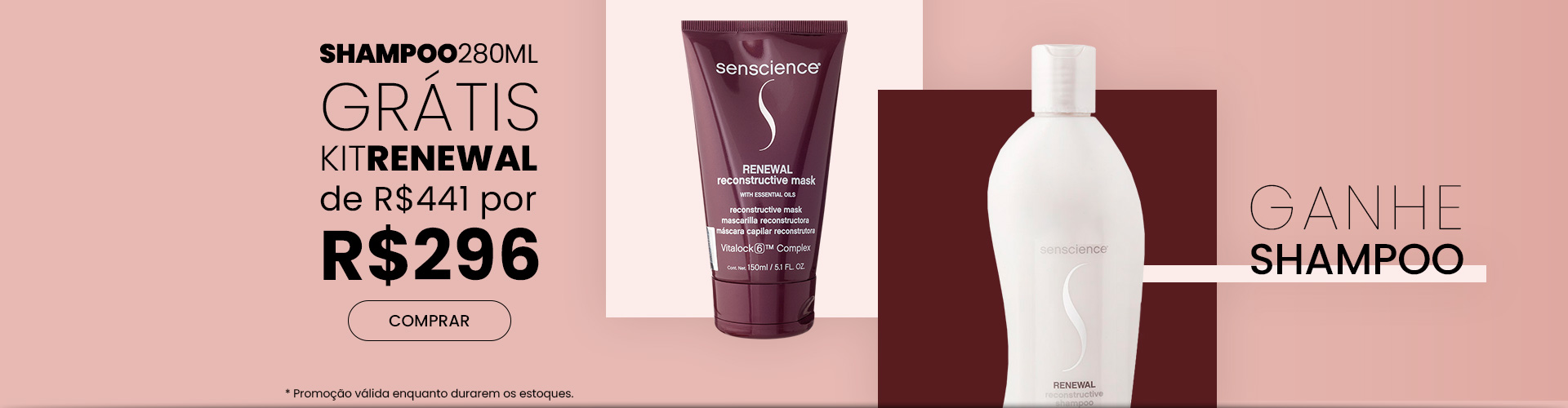 Compre e Ganhe Renewal Shampoo