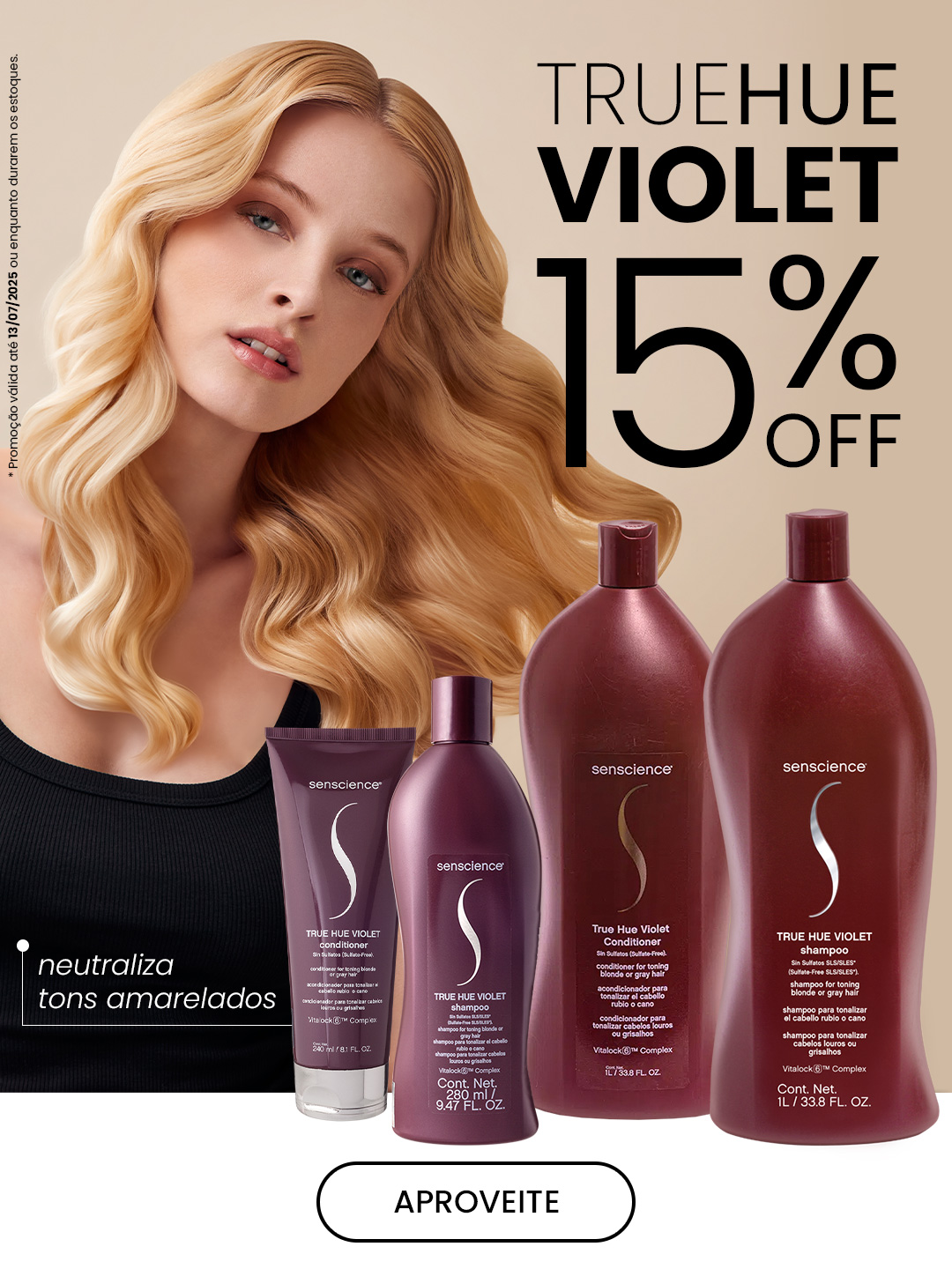 True Hue Violet 15% OFF